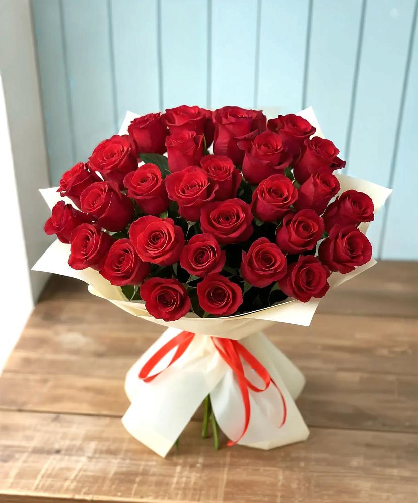 Букет 29 Красных роз в Мельниково