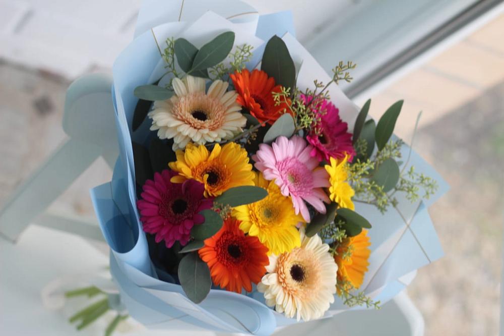 Букет цветов из: Герберы в Мельниково