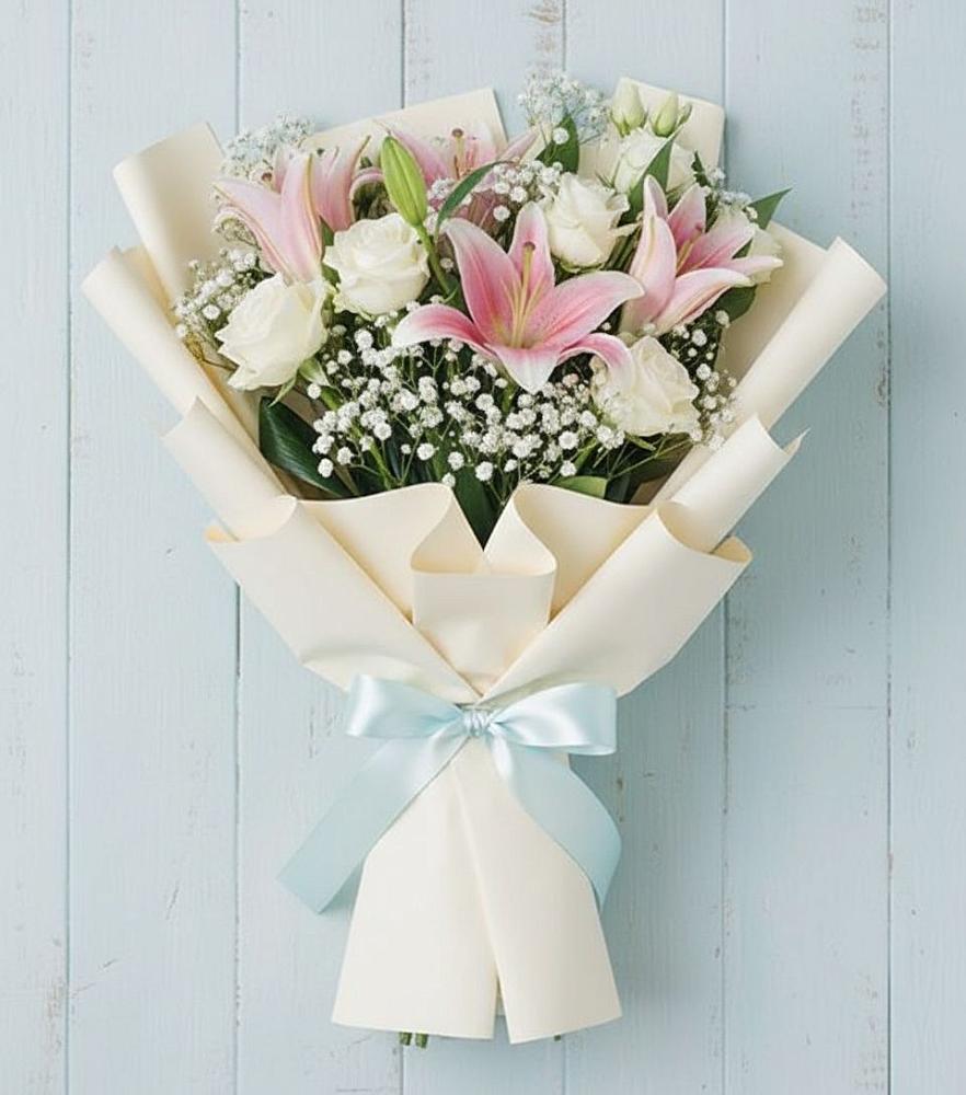 Букет цветов из: Лилии в Мельниково