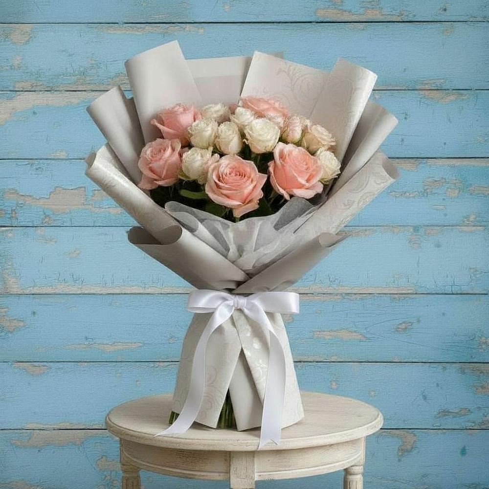 Букет цветов из: Розы в Мельниково