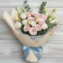 Букет цветов из:  Лизиантусы в Мельниково