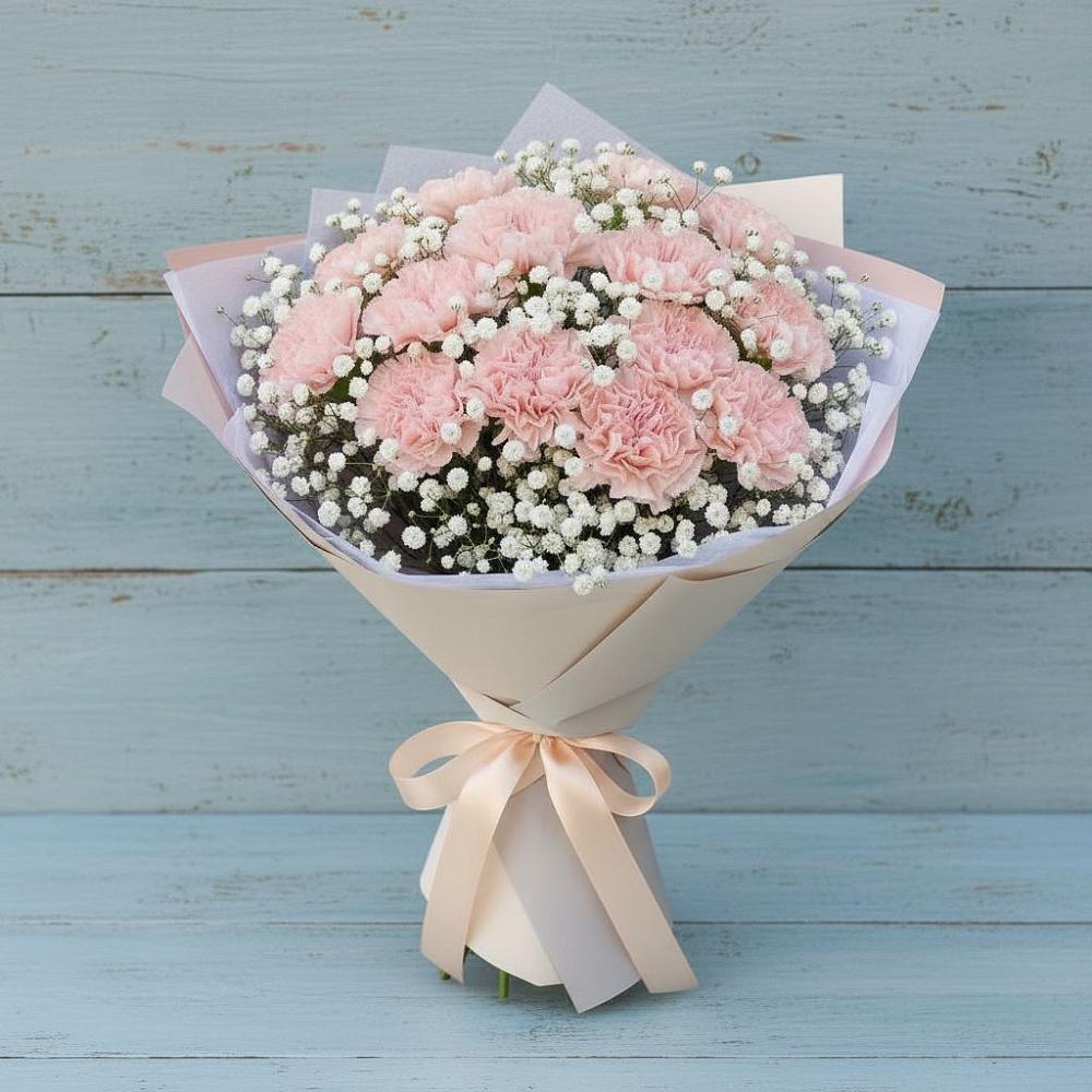 Букет цветов из: Гвоздики в Мельниково