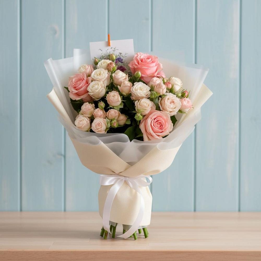 Букет цветов из: Розы в Мельниково