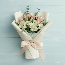 Букет цветов из:  Альстромерии в Мельниково