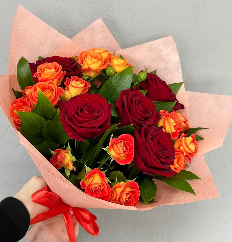 Букет Любовь и восторг в Мельниково