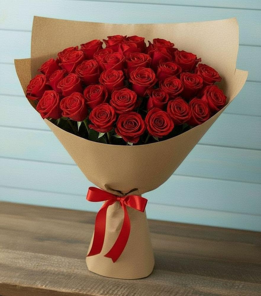 Букет Красные розы Милано в Мельниково