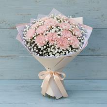 Букет цветов из:  Гвоздики #REPLACE_PRED# Мельниково