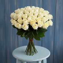 Букет 51 Белая роза Эдлесс Лав #REPLACE_PRED# Мельниково