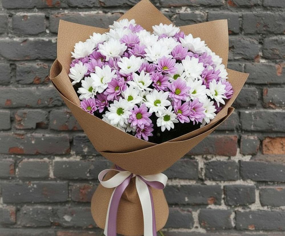 Букет цветов из: Хризантемы в Мельниково