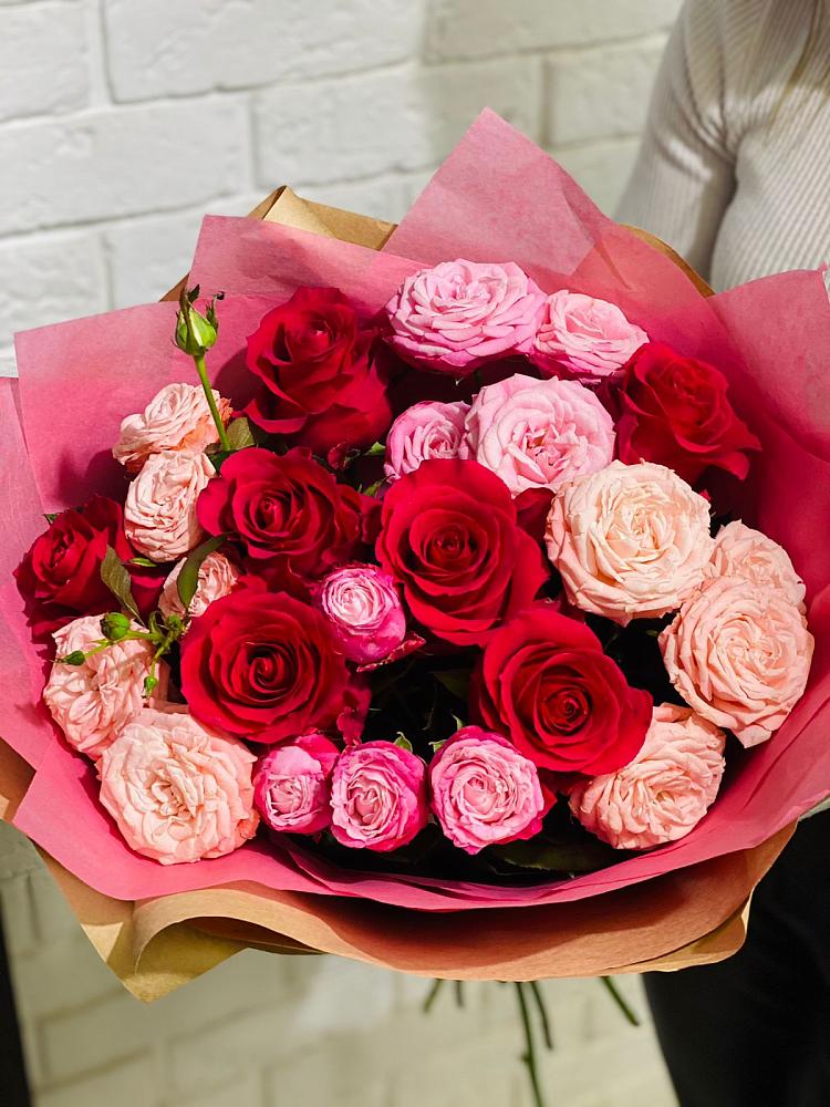 Букет цветов из: Розы в Мельниково