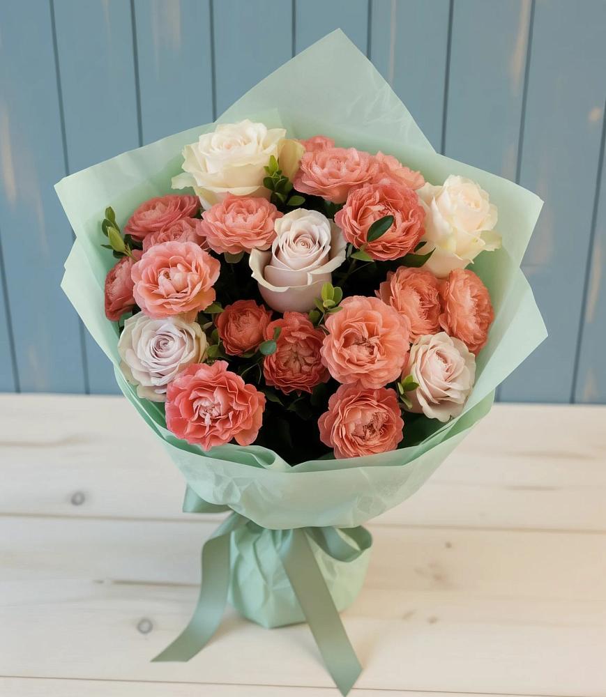 Букет цветов из: Розы в Мельниково