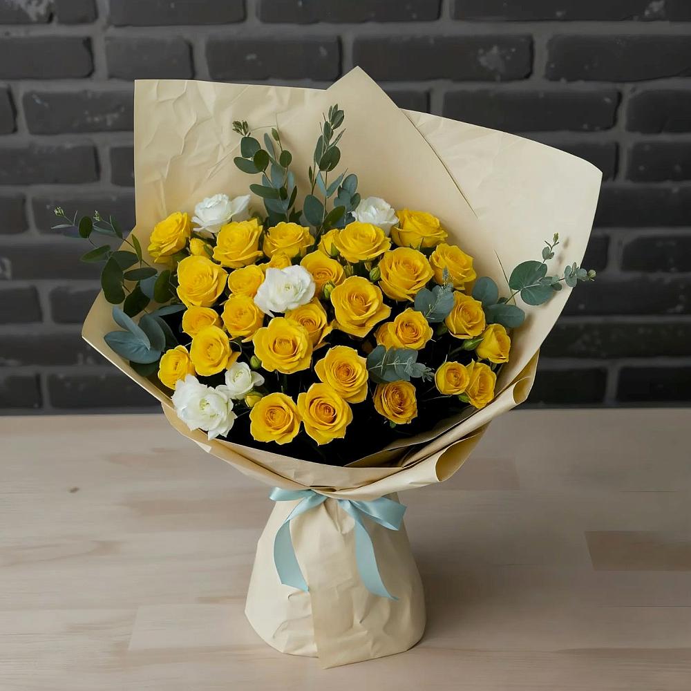 Букет цветов из: Розы в Мельниково