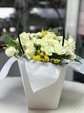 Цветочная композиция из Розы  в Мельниково