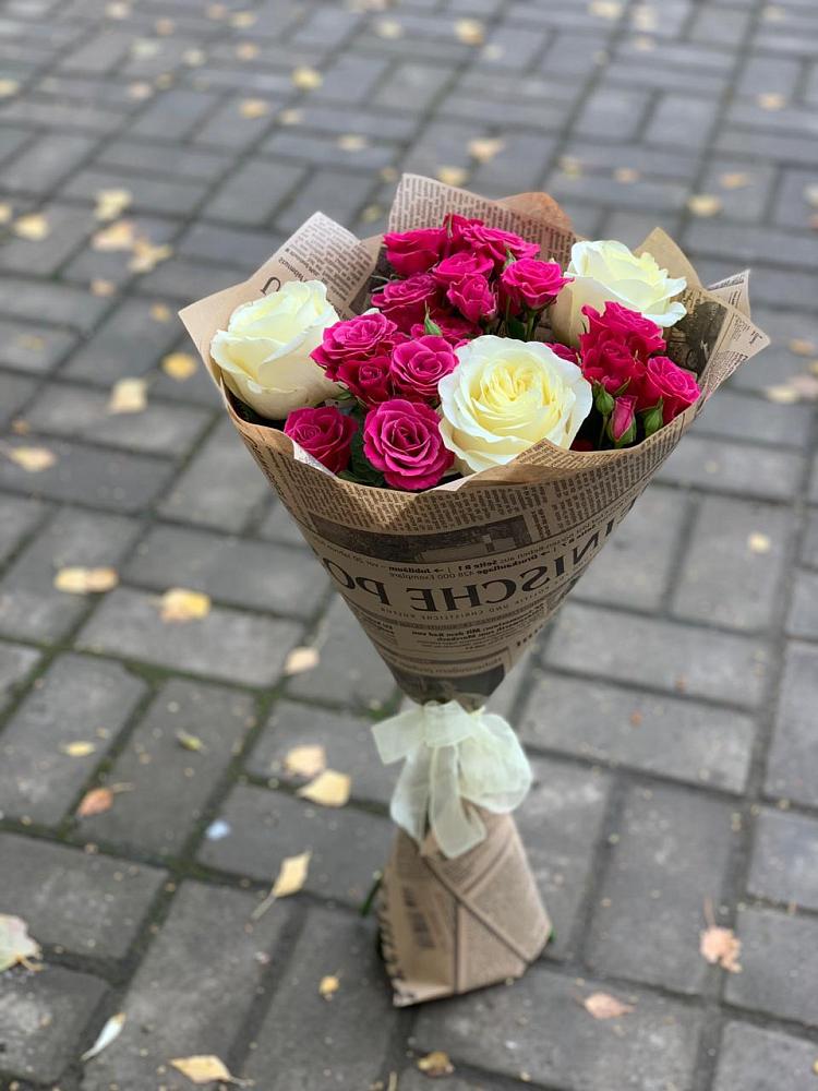 Букет цветов из: Розы в Мельниково