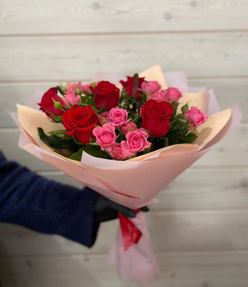 Букет цветов из: Розы в Мельниково