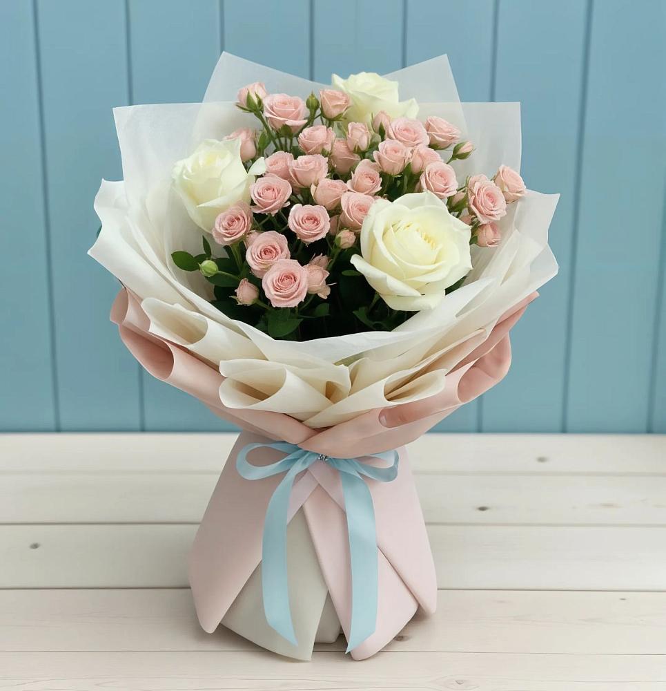 Букет цветов из: Розы в Мельниково